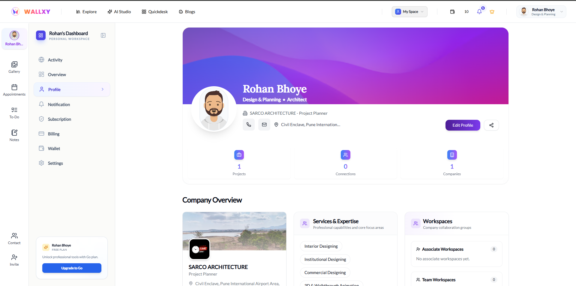 Personal Profile